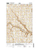 Maida North Dakota Current topographic map, 1:24000 scale, 7.5 X 7.5 Minute, Year 2014