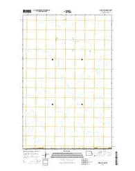 Maida OE N North Dakota Current topographic map, 1:24000 scale, 7.5 X 7.5 Minute, Year 2014