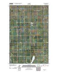 Makoti North Dakota Historical topographic map, 1:24000 scale, 7.5 X 7.5 Minute, Year 2011
