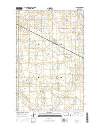 Makoti North Dakota Current topographic map, 1:24000 scale, 7.5 X 7.5 Minute, Year 2014