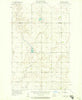 Makoti SW North Dakota Historical topographic map, 1:24000 scale, 7.5 X 7.5 Minute, Year 1956