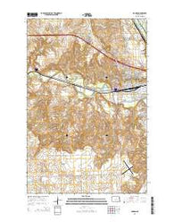Mandan North Dakota Current topographic map, 1:24000 scale, 7.5 X 7.5 Minute, Year 2014