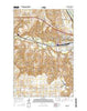 Mandan North Dakota Current topographic map, 1:24000 scale, 7.5 X 7.5 Minute, Year 2014