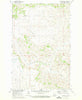 Mandaree NE North Dakota Historical topographic map, 1:24000 scale, 7.5 X 7.5 Minute, Year 1970
