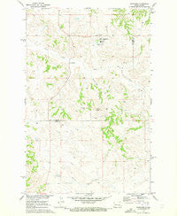 Mandaree North Dakota Historical topographic map, 1:24000 scale, 7.5 X 7.5 Minute, Year 1970