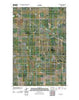 Manfred North Dakota Historical topographic map, 1:24000 scale, 7.5 X 7.5 Minute, Year 2011