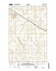 Manfred North Dakota Current topographic map, 1:24000 scale, 7.5 X 7.5 Minute, Year 2014