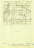 Manfred North Dakota Historical topographic map, 1:62500 scale, 15 X 15 Minute, Year 1945