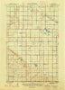 Manfred North Dakota Historical topographic map, 1:62500 scale, 15 X 15 Minute, Year 1948