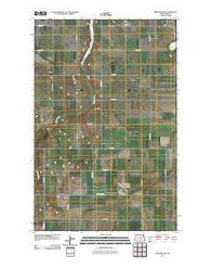 Manfred NW North Dakota Historical topographic map, 1:24000 scale, 7.5 X 7.5 Minute, Year 2011