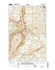 Manfred NW North Dakota Current topographic map, 1:24000 scale, 7.5 X 7.5 Minute, Year 2014
