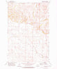 Manning SE North Dakota Historical topographic map, 1:24000 scale, 7.5 X 7.5 Minute, Year 1973