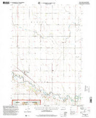 Mantador North Dakota Historical topographic map, 1:24000 scale, 7.5 X 7.5 Minute, Year 1998