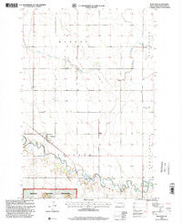 Mantador North Dakota Historical topographic map, 1:24000 scale, 7.5 X 7.5 Minute, Year 1998