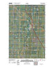 Manvel North Dakota Historical topographic map, 1:24000 scale, 7.5 X 7.5 Minute, Year 2011