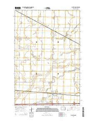 Mapleton North Dakota Current topographic map, 1:24000 scale, 7.5 X 7.5 Minute, Year 2014