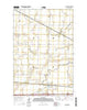 Mapleton North Dakota Current topographic map, 1:24000 scale, 7.5 X 7.5 Minute, Year 2014