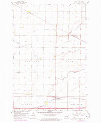 Mapleton North Dakota Historical topographic map, 1:24000 scale, 7.5 X 7.5 Minute, Year 1961