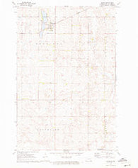 Marion North Dakota Historical topographic map, 1:24000 scale, 7.5 X 7.5 Minute, Year 1970