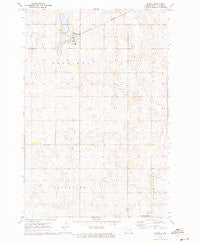Marion North Dakota Historical topographic map, 1:24000 scale, 7.5 X 7.5 Minute, Year 1970