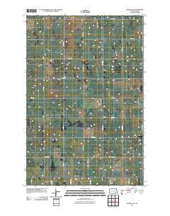 Marion NW North Dakota Historical topographic map, 1:24000 scale, 7.5 X 7.5 Minute, Year 2011