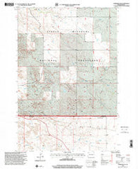 Marmarth SE North Dakota Historical topographic map, 1:24000 scale, 7.5 X 7.5 Minute, Year 1997
