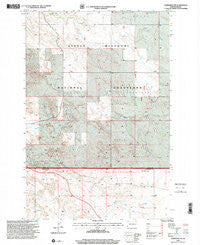 Marmarth SE North Dakota Historical topographic map, 1:24000 scale, 7.5 X 7.5 Minute, Year 1997