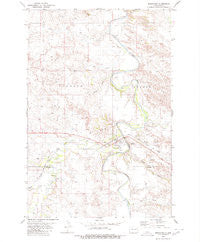 Marmarth North Dakota Historical topographic map, 1:24000 scale, 7.5 X 7.5 Minute, Year 1980