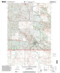 Marmarth North Dakota Historical topographic map, 1:24000 scale, 7.5 X 7.5 Minute, Year 1997