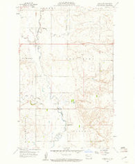 Marmon SE North Dakota Historical topographic map, 1:24000 scale, 7.5 X 7.5 Minute, Year 1959