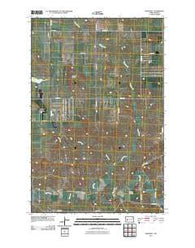 Marshall North Dakota Historical topographic map, 1:24000 scale, 7.5 X 7.5 Minute, Year 2011