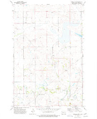 Marshall NW North Dakota Historical topographic map, 1:24000 scale, 7.5 X 7.5 Minute, Year 1973
