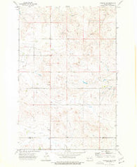 Marshall SE North Dakota Historical topographic map, 1:24000 scale, 7.5 X 7.5 Minute, Year 1973