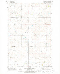 Marshall SW North Dakota Historical topographic map, 1:24000 scale, 7.5 X 7.5 Minute, Year 1973