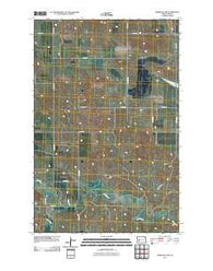 Marshall NW North Dakota Historical topographic map, 1:24000 scale, 7.5 X 7.5 Minute, Year 2011