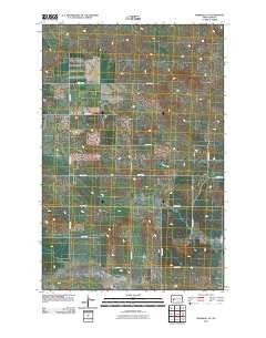 Marshall SE North Dakota Historical topographic map, 1:24000 scale, 7.5 X 7.5 Minute, Year 2011