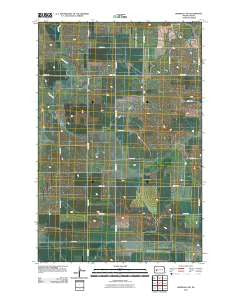 Marshall SW North Dakota Historical topographic map, 1:24000 scale, 7.5 X 7.5 Minute, Year 2011