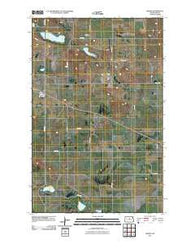 Martin North Dakota Historical topographic map, 1:24000 scale, 7.5 X 7.5 Minute, Year 2011
