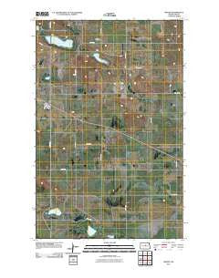 Martin North Dakota Historical topographic map, 1:24000 scale, 7.5 X 7.5 Minute, Year 2011