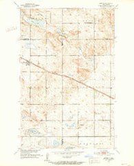 Martin North Dakota Historical topographic map, 1:24000 scale, 7.5 X 7.5 Minute, Year 1951