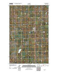 Max North Dakota Historical topographic map, 1:24000 scale, 7.5 X 7.5 Minute, Year 2011