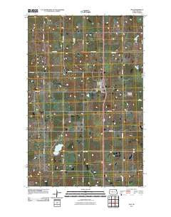 Max North Dakota Historical topographic map, 1:24000 scale, 7.5 X 7.5 Minute, Year 2011