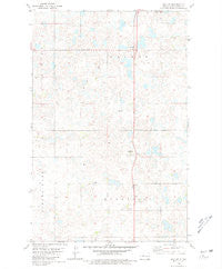 Max NE North Dakota Historical topographic map, 1:24000 scale, 7.5 X 7.5 Minute, Year 1980