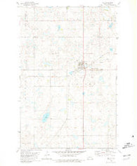 Max North Dakota Historical topographic map, 1:24000 scale, 7.5 X 7.5 Minute, Year 1980