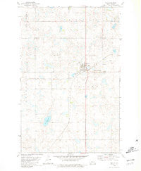 Max North Dakota Historical topographic map, 1:24000 scale, 7.5 X 7.5 Minute, Year 1980