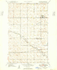 Maxbass North Dakota Historical topographic map, 1:24000 scale, 7.5 X 7.5 Minute, Year 1949