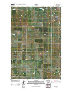 May Lake North Dakota Historical topographic map, 1:24000 scale, 7.5 X 7.5 Minute, Year 2011