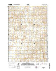 May Lake NW North Dakota Current topographic map, 1:24000 scale, 7.5 X 7.5 Minute, Year 2014