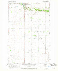 Mayville South North Dakota Historical topographic map, 1:24000 scale, 7.5 X 7.5 Minute, Year 1967