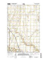 Mayville North North Dakota Current topographic map, 1:24000 scale, 7.5 X 7.5 Minute, Year 2014